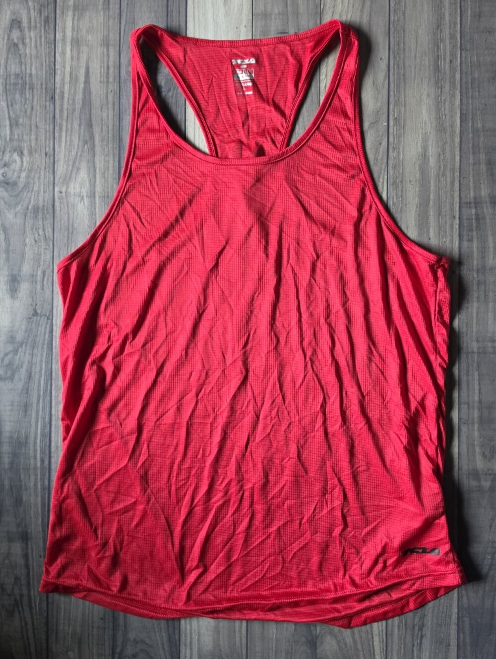 TSLA Red Men's Racerback Tank Top